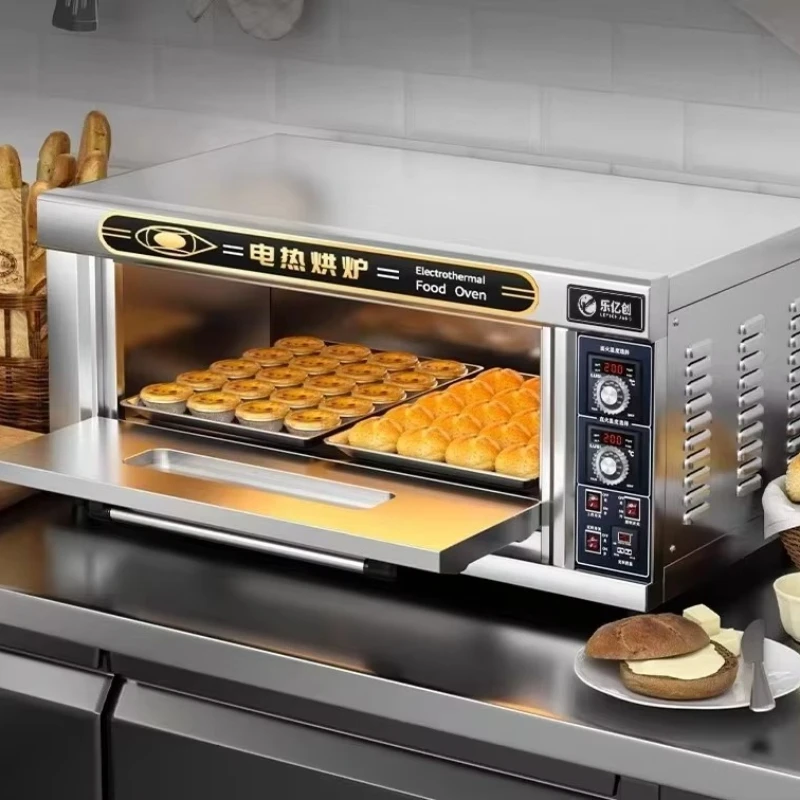 Commercial Professional Small   Single Chamber Bread Baking Oven with Overheat Protection 1 Year Warranty for Bakery