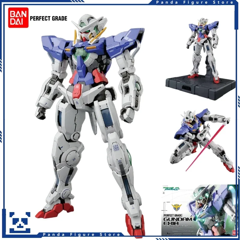 In Stock Bandai PG 1/60 GUNDAM EXIA Regular Edition 00 Gundam Action Figure GUNPLA Boys Toy Mecha Model Gift Assembly Kit