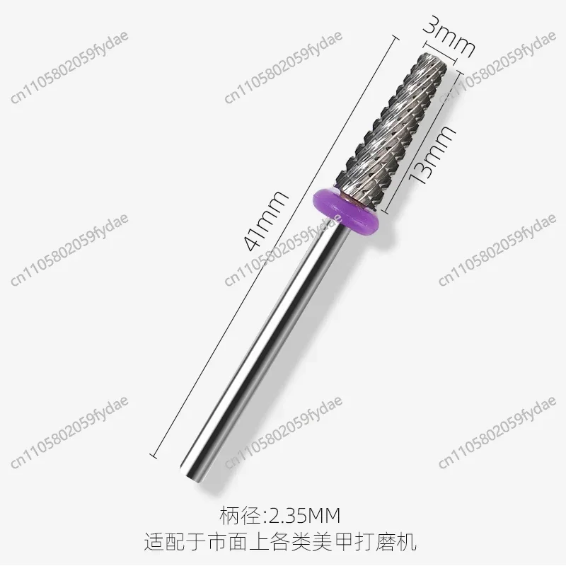 Tungsten Steel Step Grinding Head Pre-Treatment for Removing Dead Skin Nail Grinder Grinding Machine Drill Bit Polishing