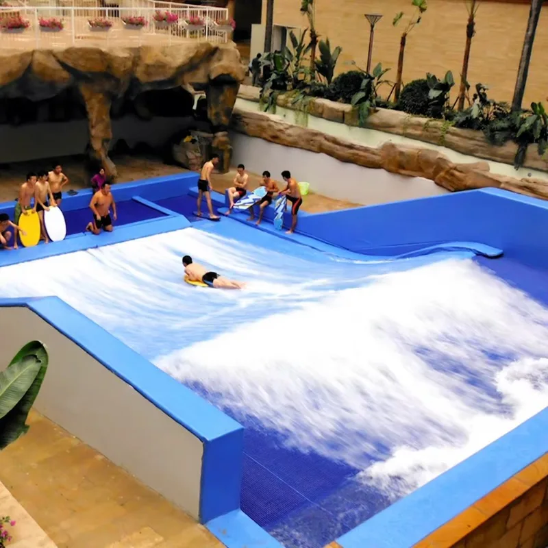 Customized Stainless Steel Surfing Wave Simulator Most Popular Surf Riders Equipment For Commercial Sale