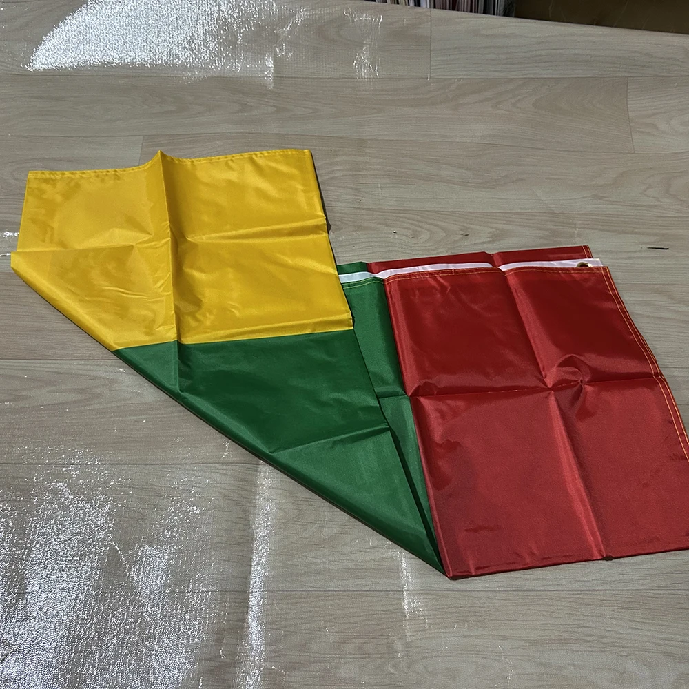 Bandera de Lituania de 3x5 pies (90x150 cm) de poliéster, ltu lt, Lietuvos Respublika, Bandera Nacional de la República de Lituania para decoración