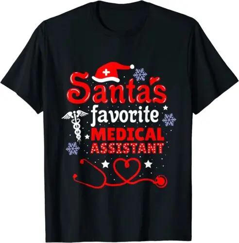 Santas Favorite Medical Assistant Christmas T-Shirt