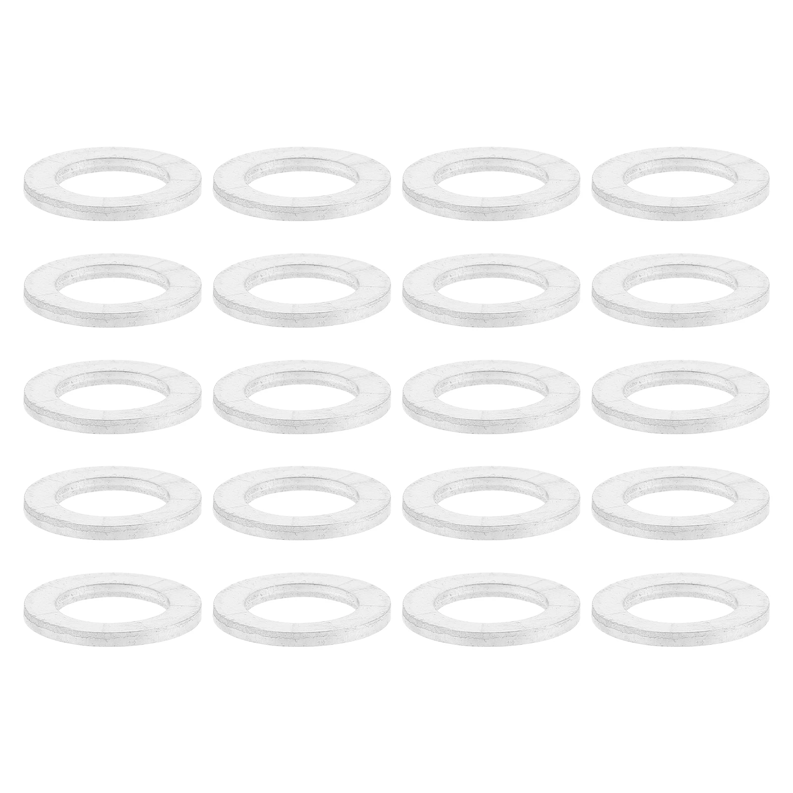 

20Pcs Engine Oil Drain Plug Gasket Durable Reliable Easy Installation Fits Various Models Ideal Multiple Replacements