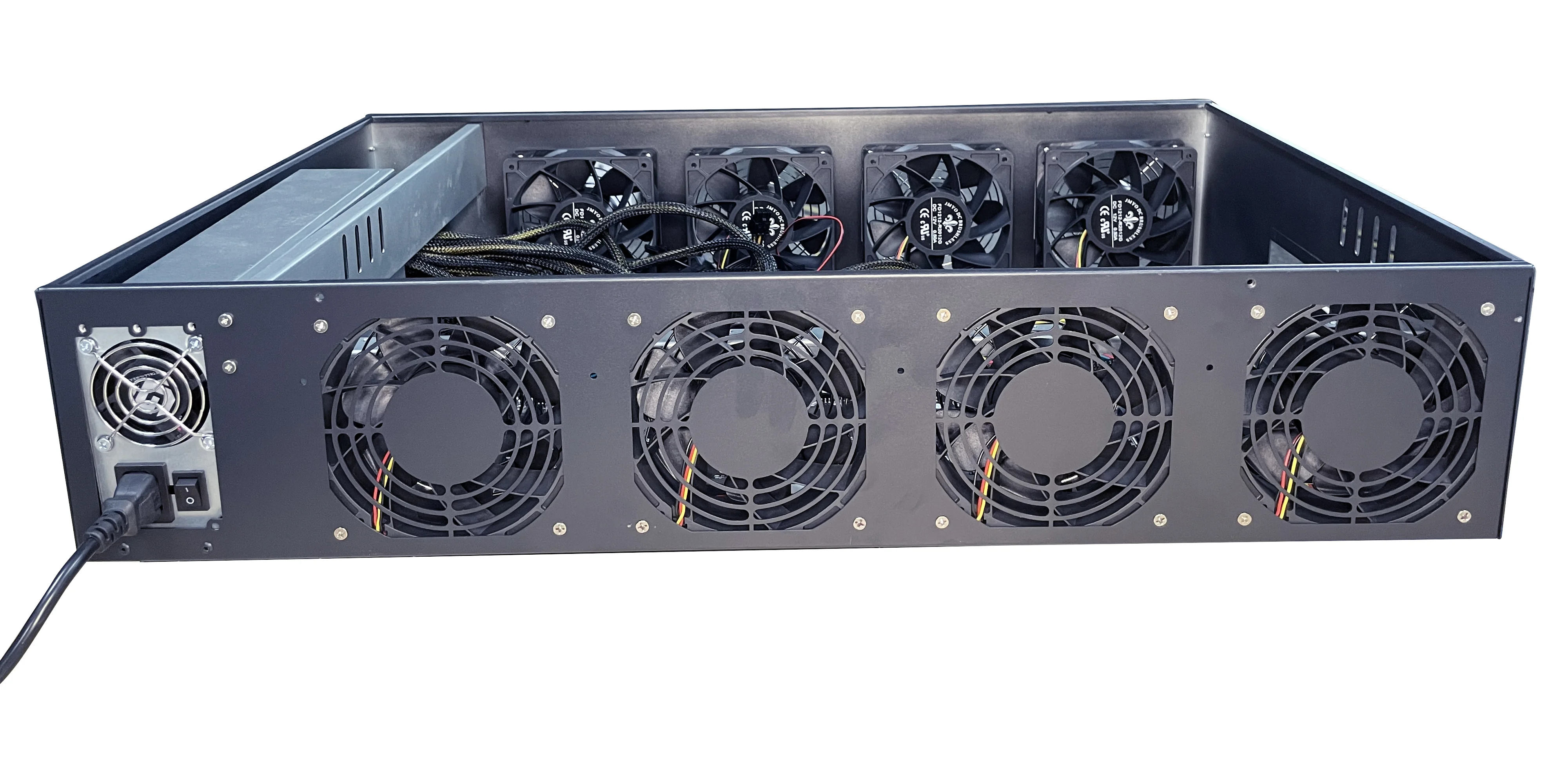 8gpu Шасси машинного процессора B7 8g Gpu 2600mh 2021 8 карт Бесшумная платформа Компьютерная коробка для использования в компьютере