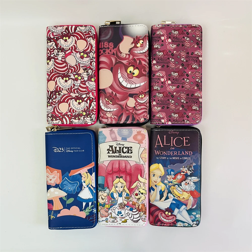 Disney księżniczka Ariel syrenka W5412 moda Anime portfel kreskówka portfele zamek portmonetka casualowe portmonetki karta Unisex prezent