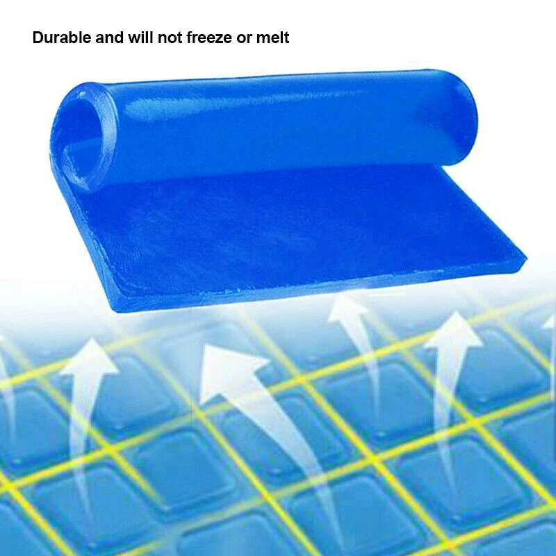 Гелевая подушка на сиденье мотоцикла, удобная амортизирующая мягкая прохладная гелевая Подушка, мотоциклетные запчасти