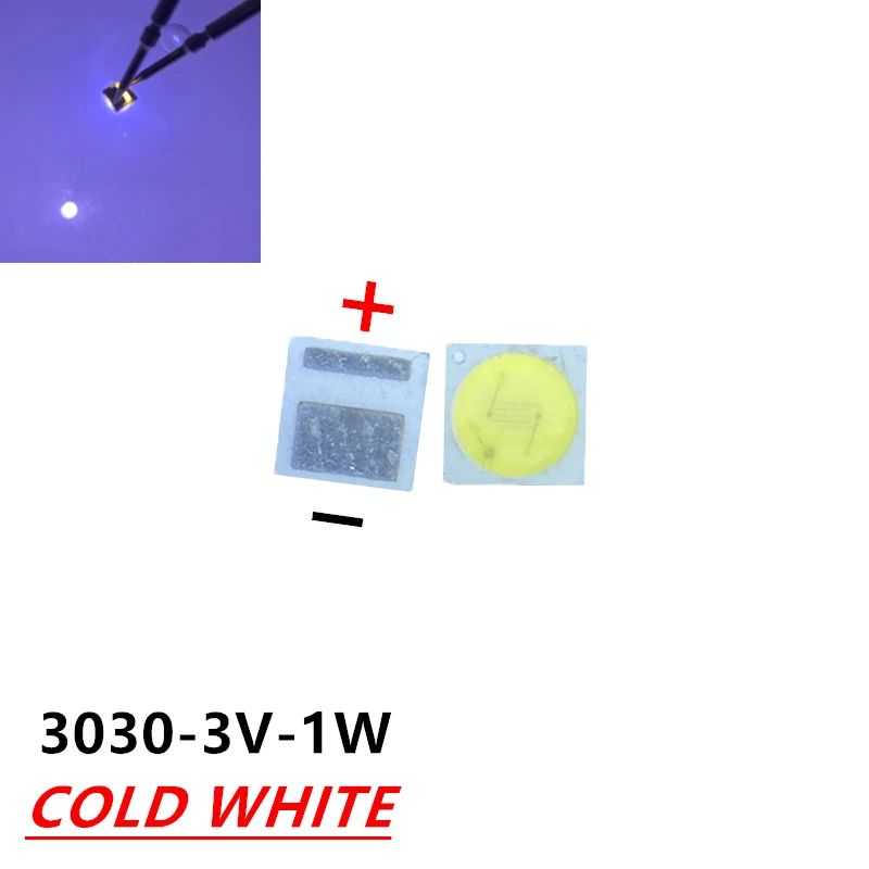 50-100pcs Pcs For LG led tv backlight 2835 3030 3535 3V 6V 1W 3W kit electronique led for lcd tv repair Cool cold white