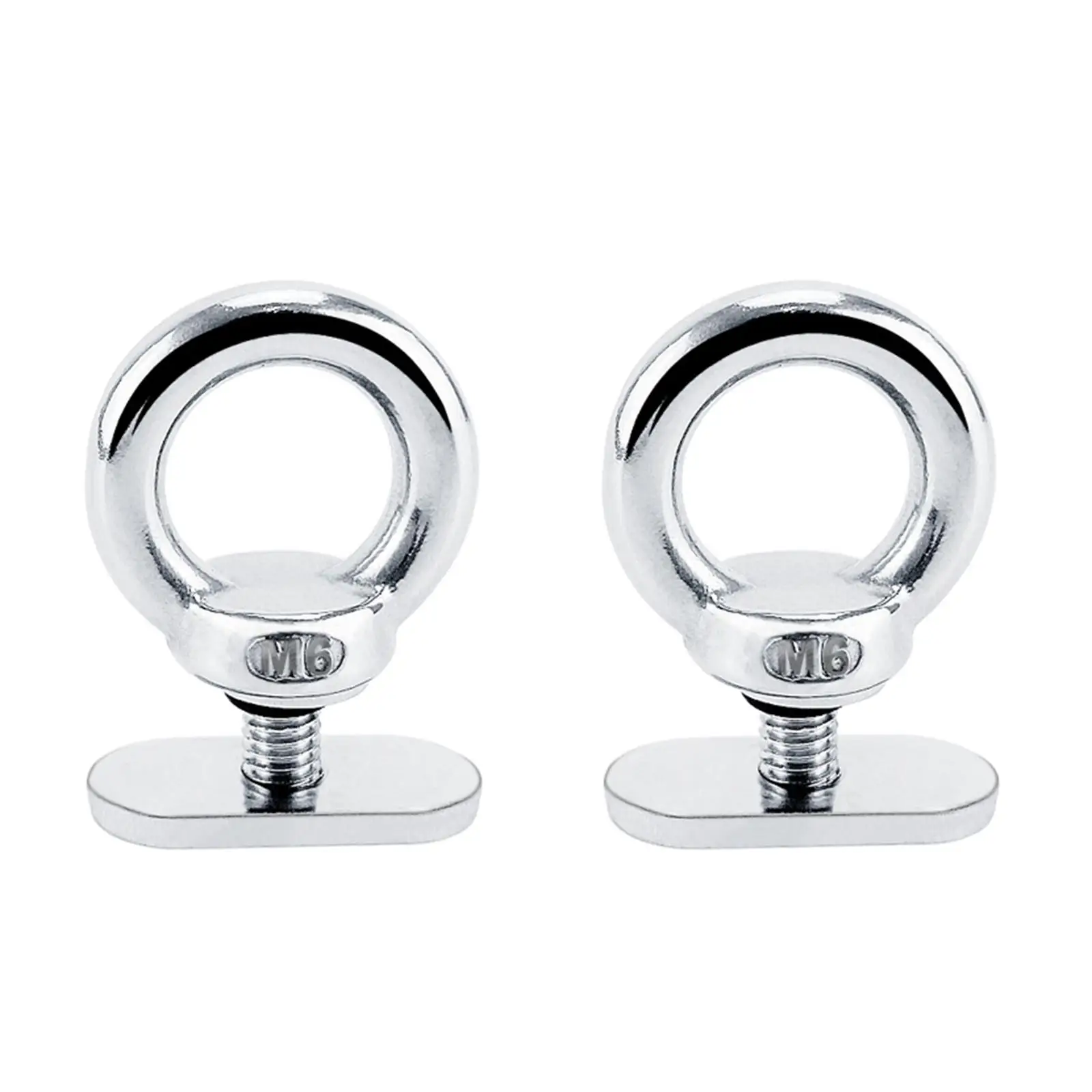 Set of 2 Marine Boat Kayak Track Rail Eyelet Cord Eyelet Holder