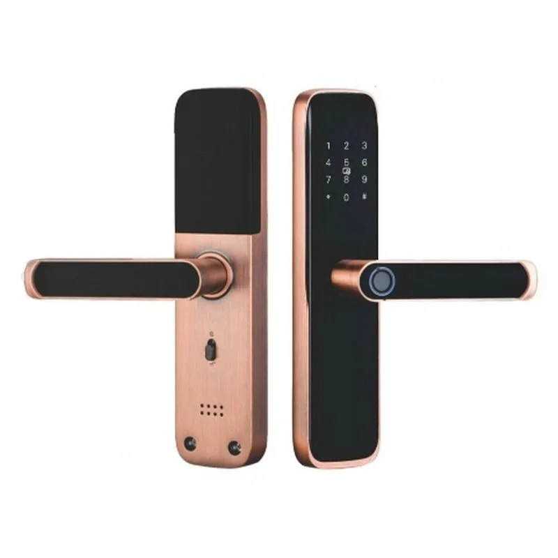 

Spot smart anti-theft door lock fingerprint swipe card lock, home indoor household electronic password lock