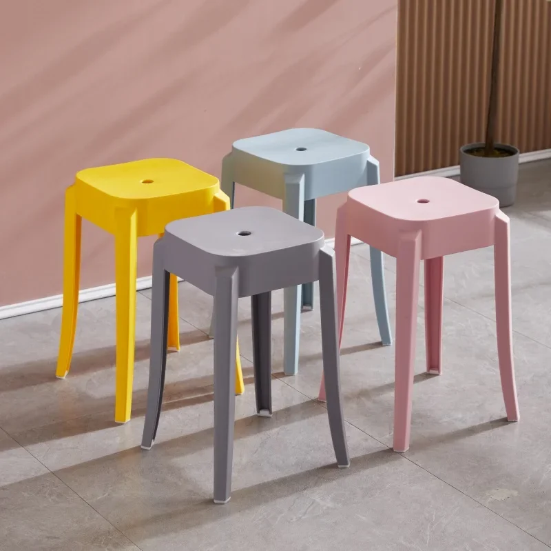 Accent Makeup Foot Stool Rest Changing Ultralight Apartment Fashion Stool Minimalist Dining Meubles De Chambre Salon Furniture