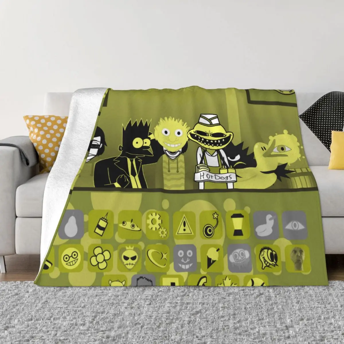 

Incredibox Game 001038, плюшевое одеяло для кровати, зимние одеяла, персонализированные одеяла, пледы