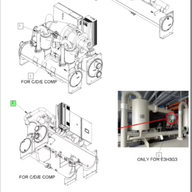 

CMP01740 RTHD VSD Weighting Kit Parts