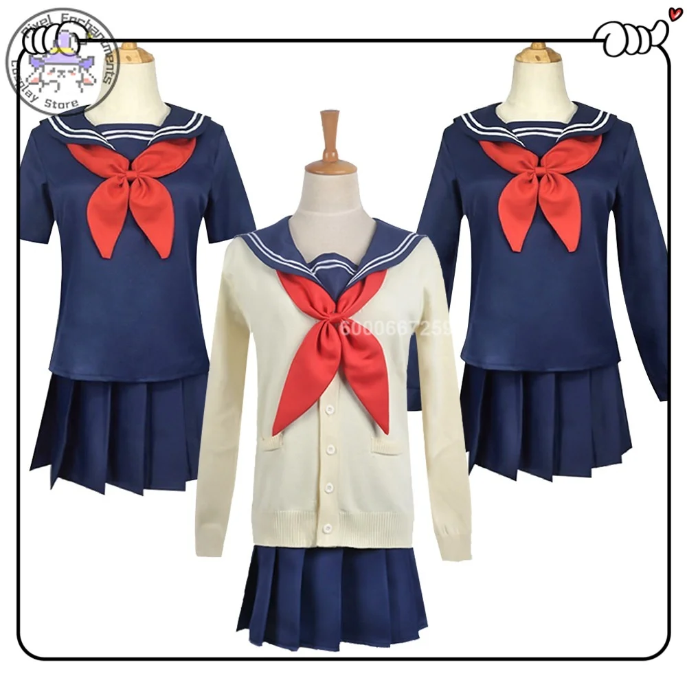 

My Hero Academia Himiko Toga Cosplay Costume Sailor-style Dress Schoolgirl JK School Uniform Two-dimensional Anime - Licensed