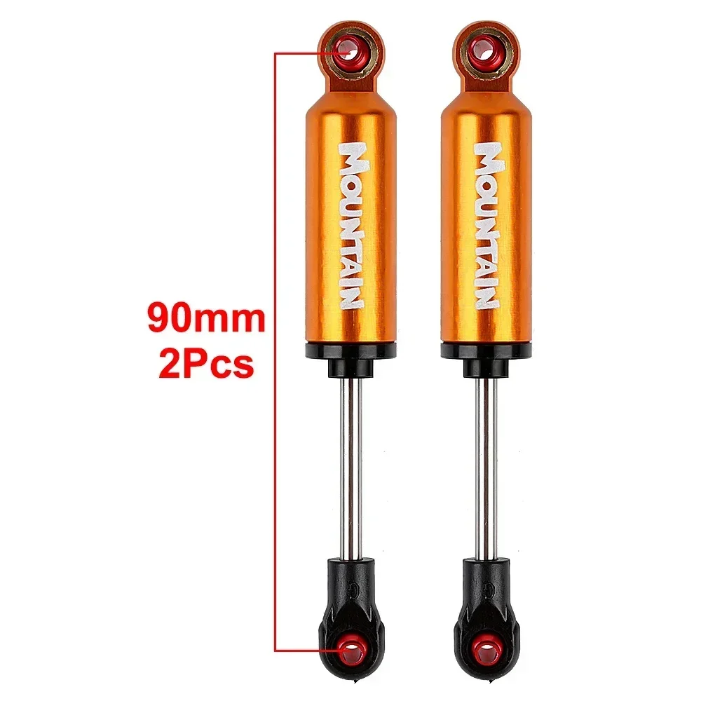 INJORA Ingebouwde Lente Schokdemper 90/100/110/120mm Demper Voor 1/10 RC Crawler auto Axiale SCX10 90046 Capra Redcat Gen8