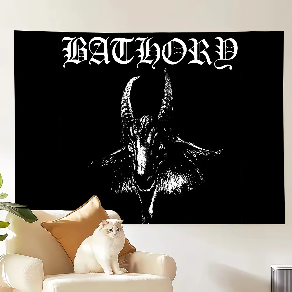 Band Bathory Quorthon flag Decoration Art Picnic Party Home Hanging Camping Outdoor Party Banner