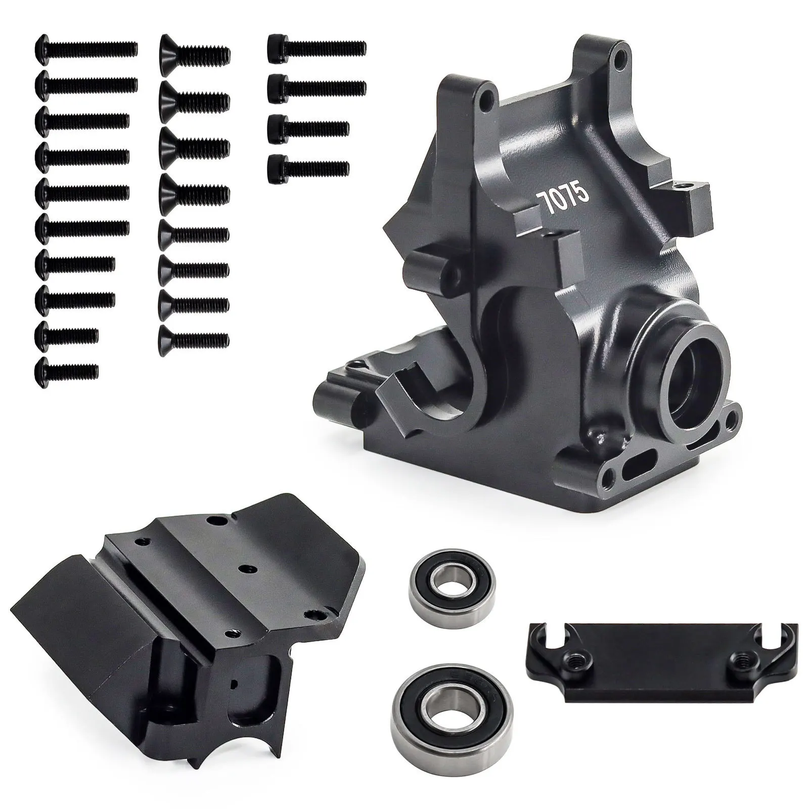 Metal Gearbox Case Housing for ARRMA 1/8 6S KRATON TYPHON Infraction Limitless7075 RC Car Upgrade Parts