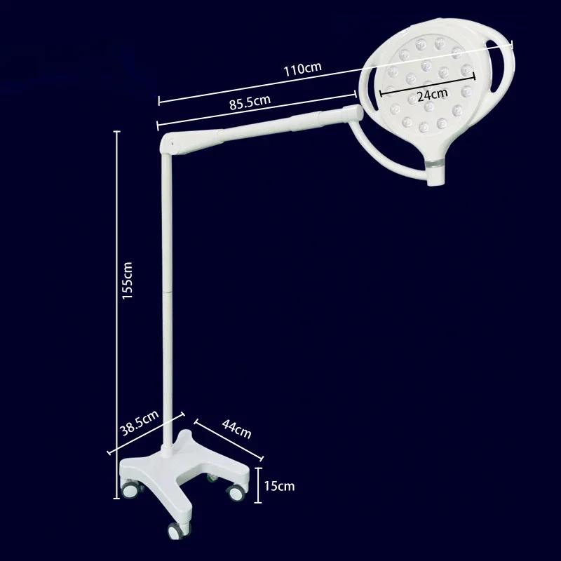 Hospital Hang Bea,uty Clinical Shadowless Mobile Stand Operating Room LED Light Theatre Surgery Surgical LED Lamp