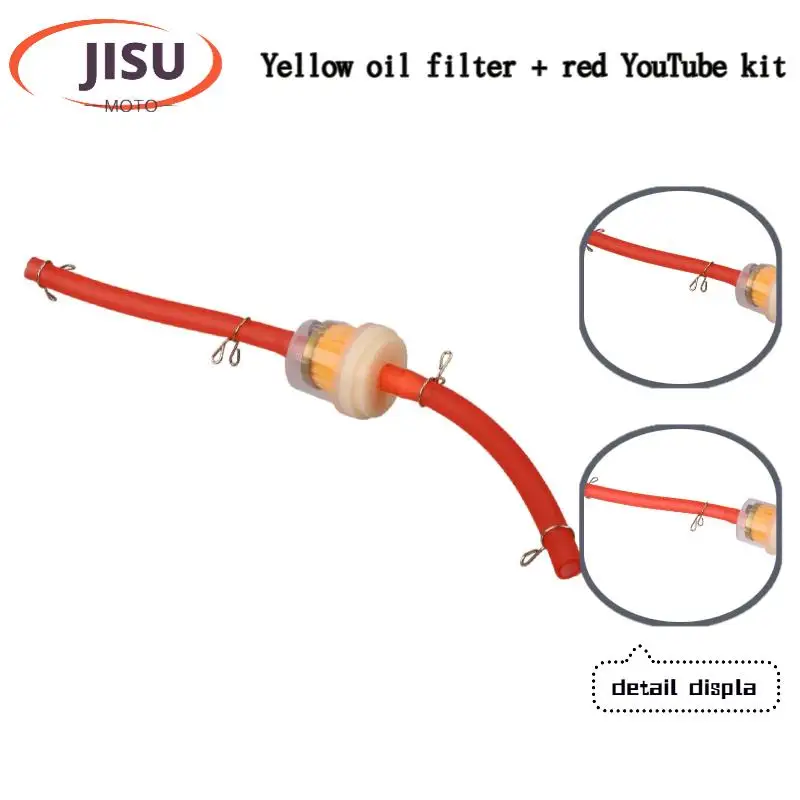 

Scooter Motorcycle Moped Scooter Dirt Bike Universal 6mm ATV Fuel Filter Motorcycle Gasoline Gas Fuel Gasoline Oil Filter