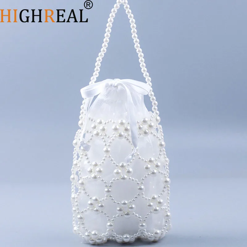 

Серебряные сумки ручной работы с бисером для женщин, сумки, полые модные трендовые пляжные сумки для отдыха с бисером, клатчи для телефона, вечерние сумки