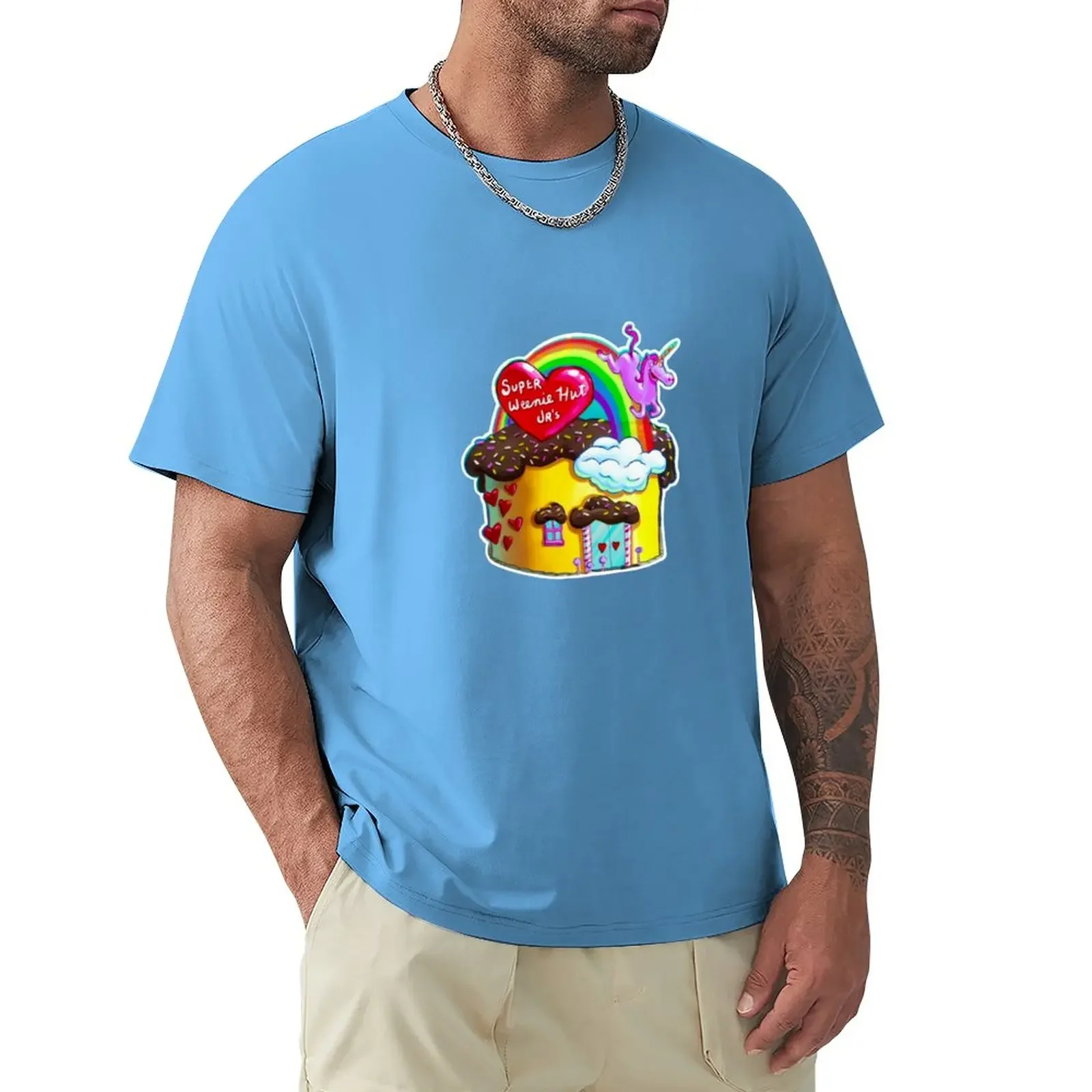 Super Weenie Hütte Jr. T-Shirt einfache Tier druck für Jungen Herren weiße T-Shirts