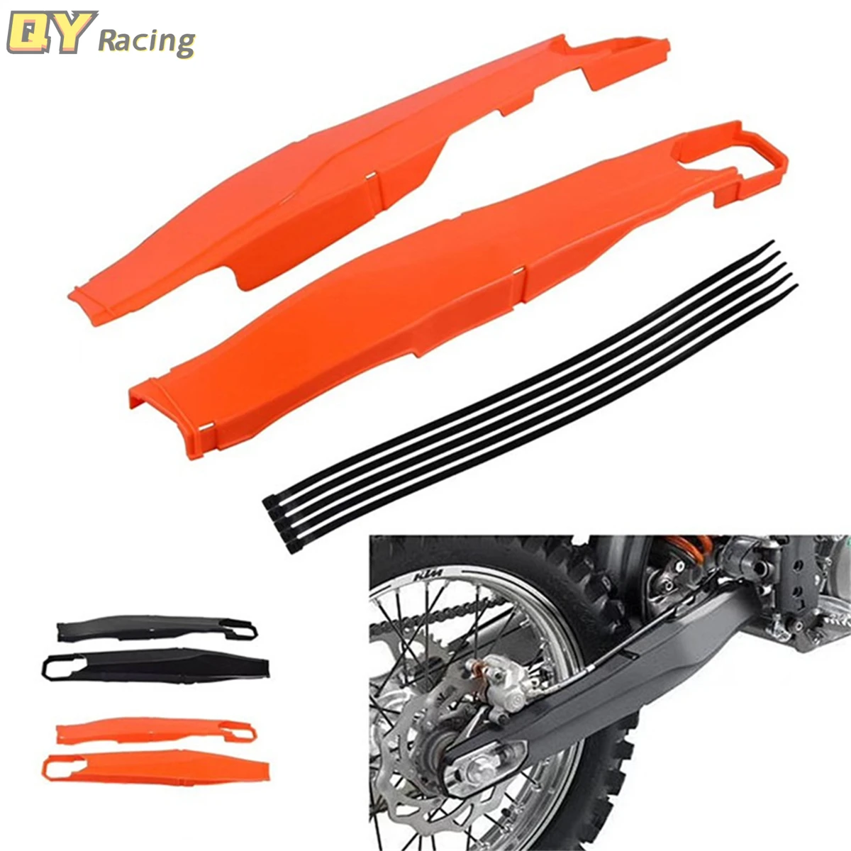 Motorcycle New 2022 Swingarm Swing Arm Protector For KTM EXC EXCF XCW XCFW TPI Six Days 150 200 250 300 350 450 500 2012-2022