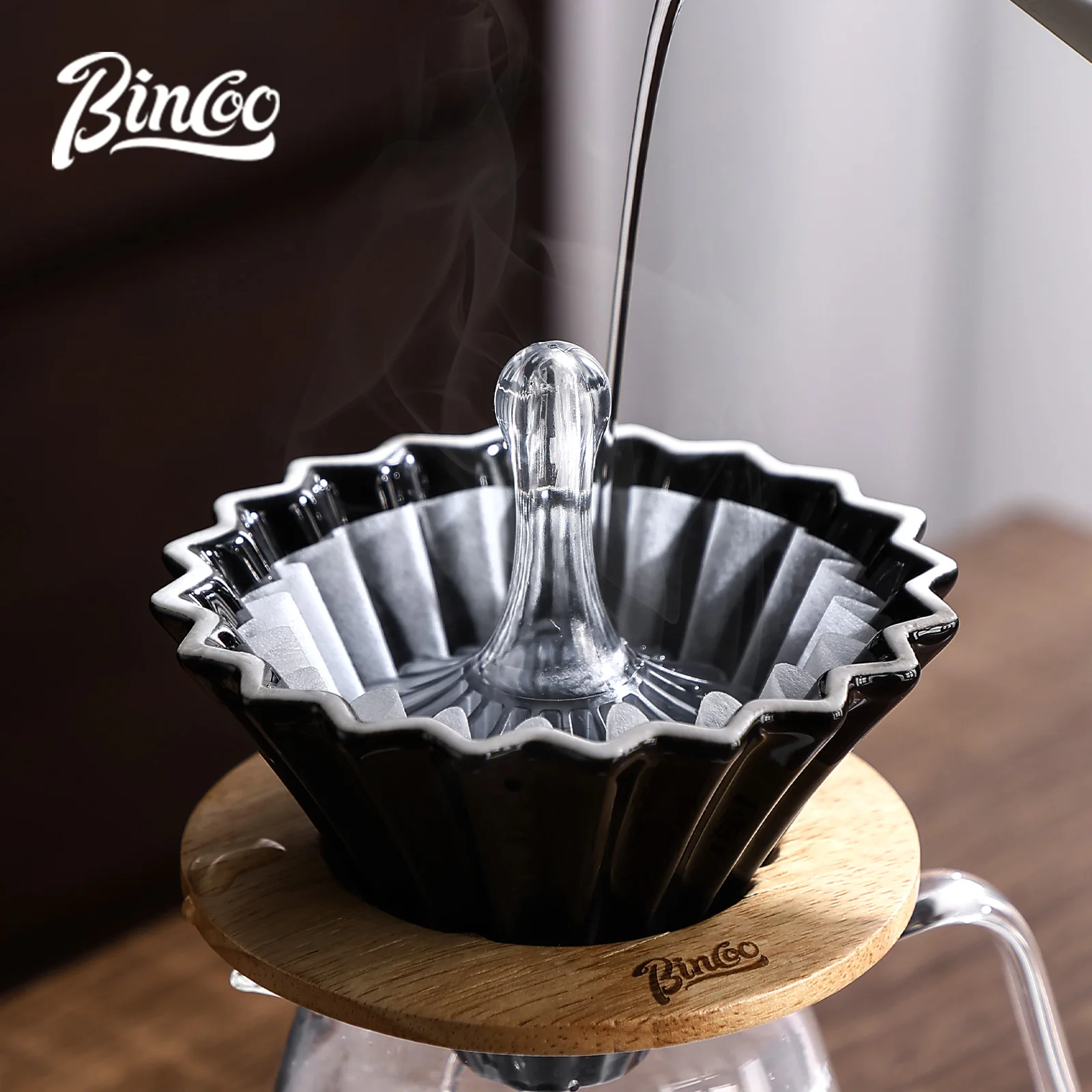 

Bincoo фильтр для кофе, бумажный помощник, торт, тритан, фильтр для кофе, чашка, фильтр для бумаги, пресс-конус, горячая вода, бытовой кофе-бариста