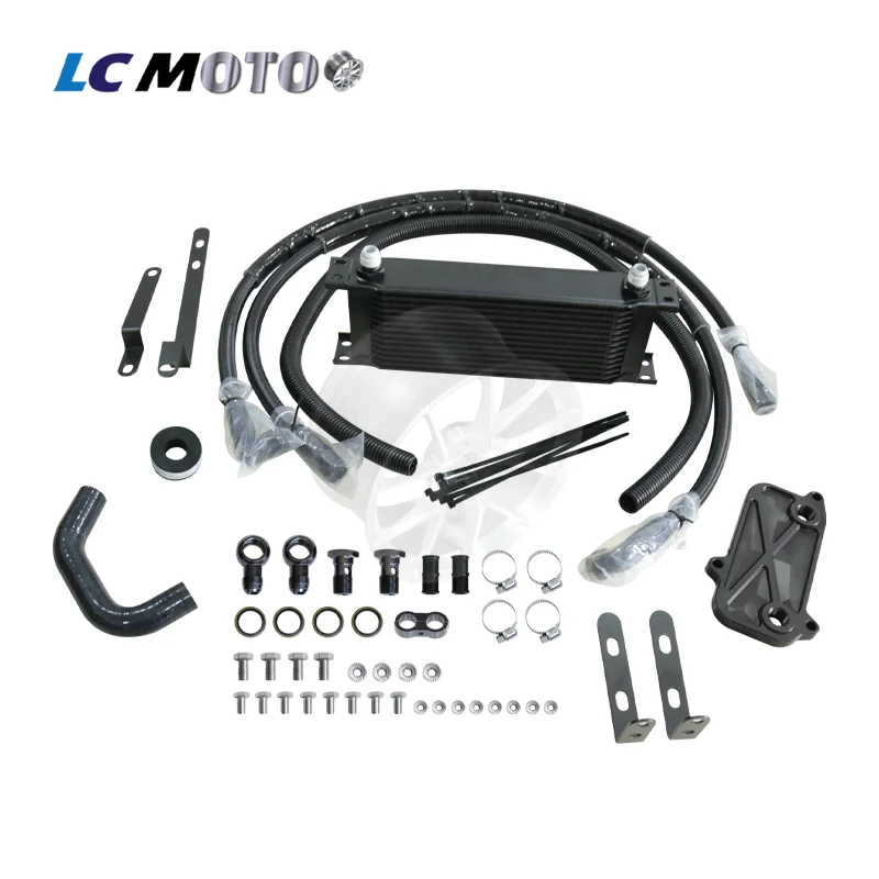 Gearbox Oil Radiator Cooler Kit For VW Multivan T5 T6 DSG DQ500 7 Speed