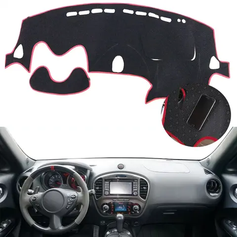 Car Dashboard Cover Dash Mat Pad Dash Board Cover For Nissan Juke 1st Gen 2011 2012 2013 2014 2015 2016 2017 2018 2019 10 best sales nissan juke 2012 - №5