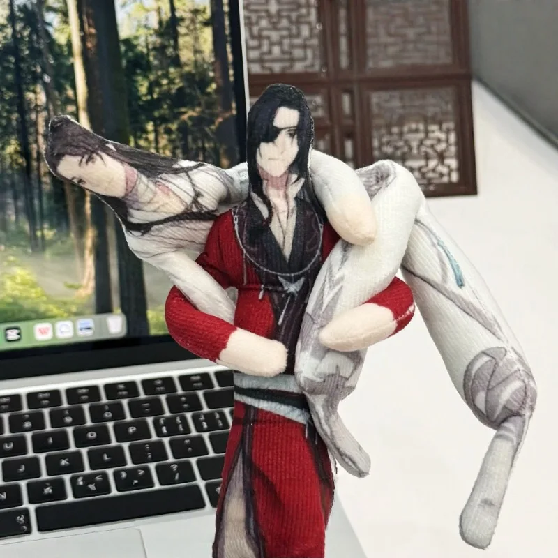 

Heaven Official's Blessing Cosplay Doll Hua Cheng Xie Lian Plush Wire Skeleton Figure TianGuanCiFu Cartoon Twistable Dolls Gifts