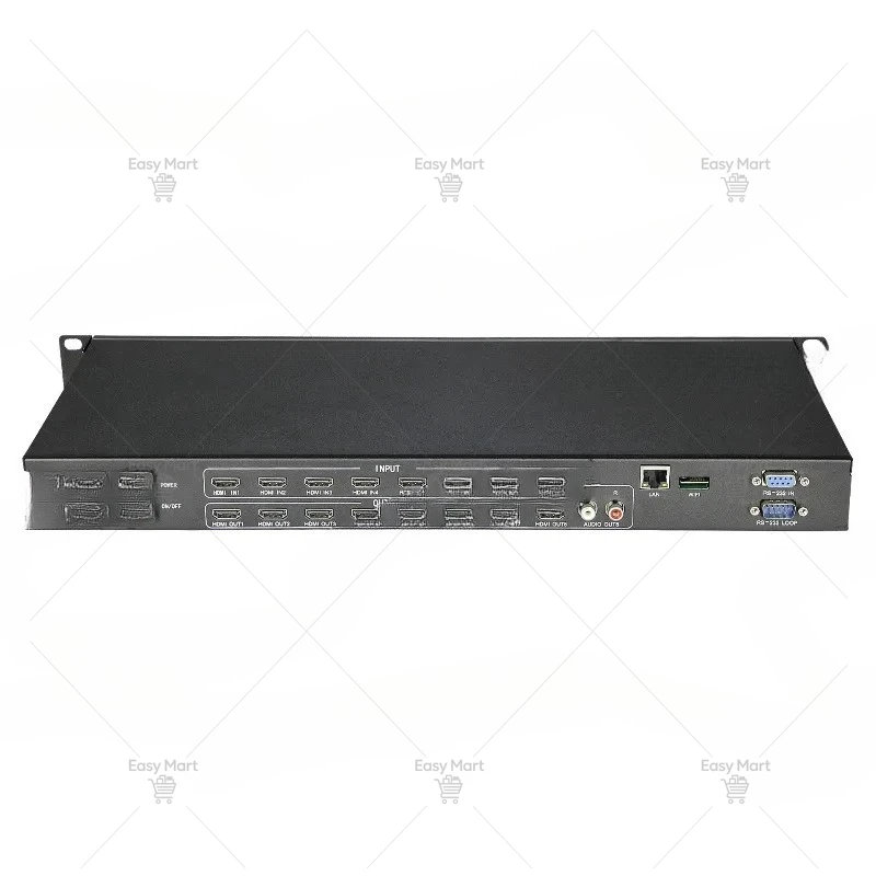 8X8 Switch Splitter HDMI Matrix Switcher Converter HDMI with Audio 3840x2160 with Network Control