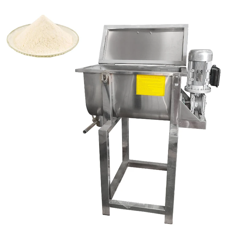 

Powder Mixer 100kg 200kg 400kg 600kg 800kg Industrial Horizontal Ribbon Mixer Machine