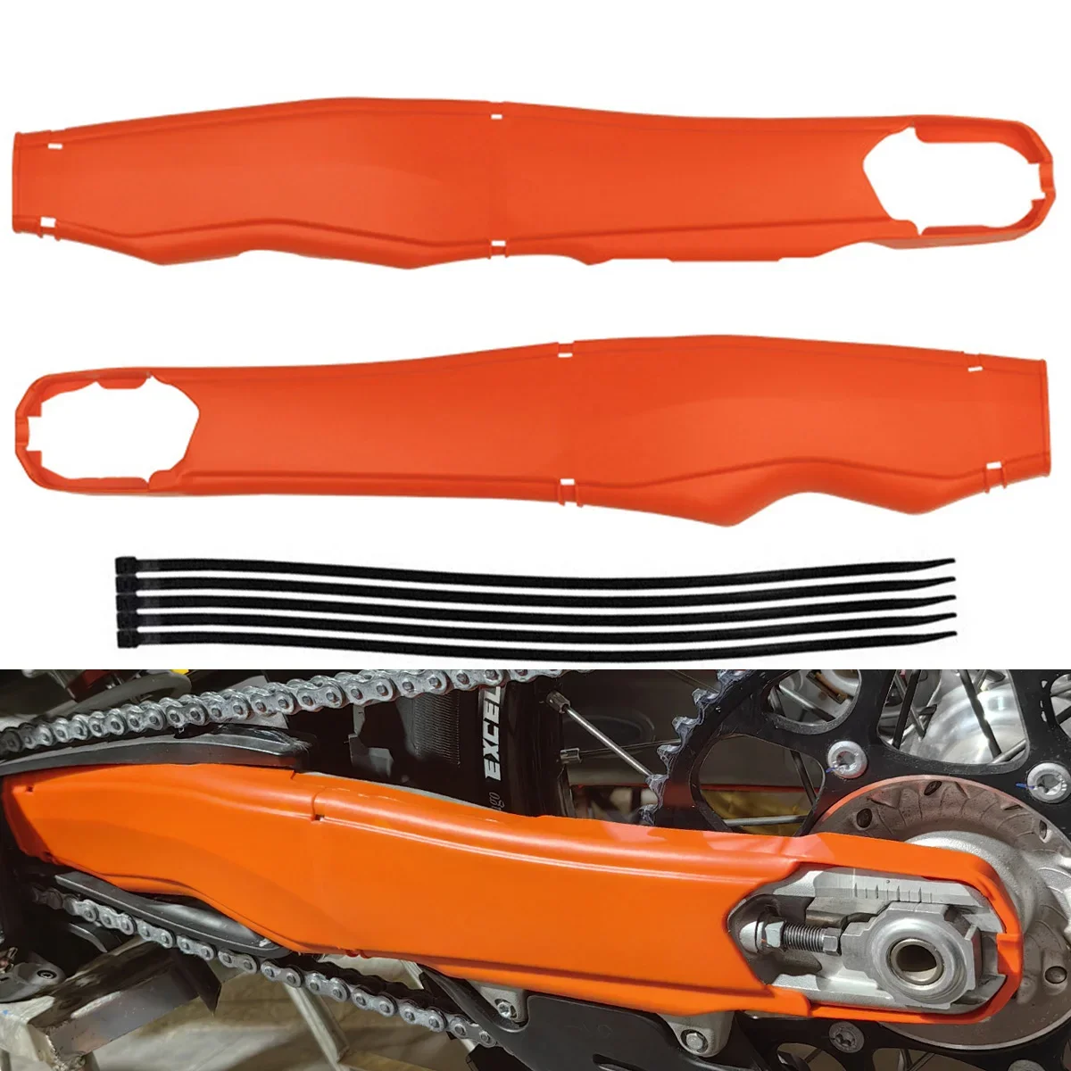 

NEW 2024 Motorcycle Swingarm Swing Arm Protector Cover For KTM XC XCF SX SXF For HUSQVARNA FE GASGAS MC EC 125 250 300 350 450