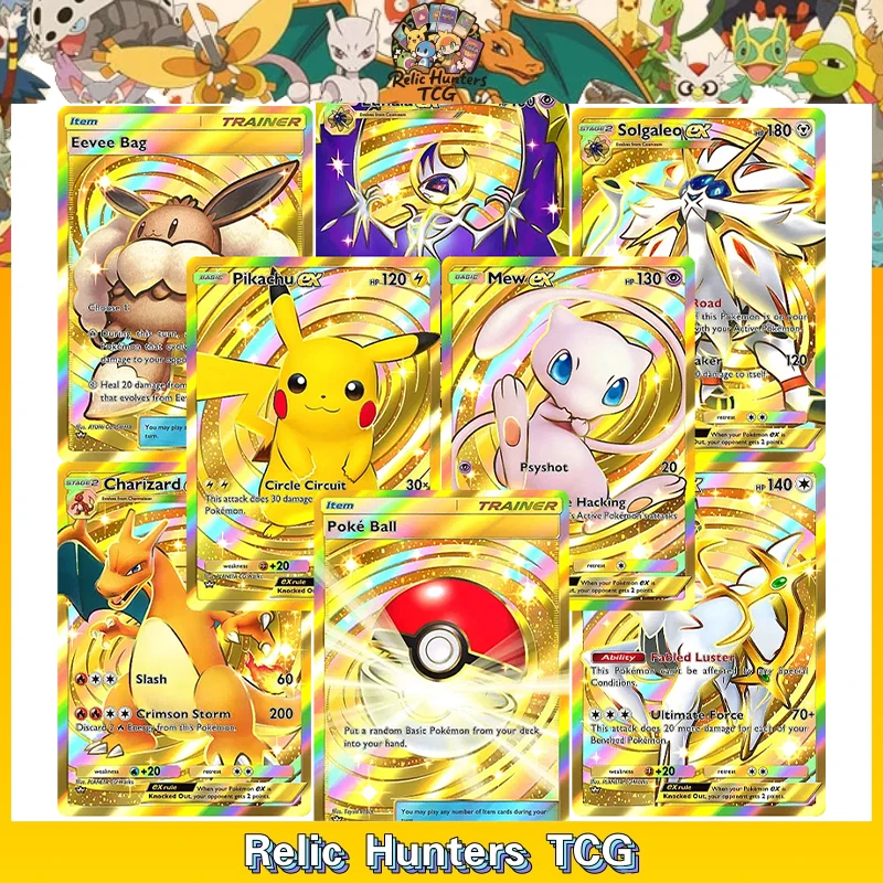 ポケットホロフォイルカード ポケモンTCG DIY PTCG 自作モンスターカード エッチングテクスチャ シングル アニメ周辺グッズ コレクション ゲームカード