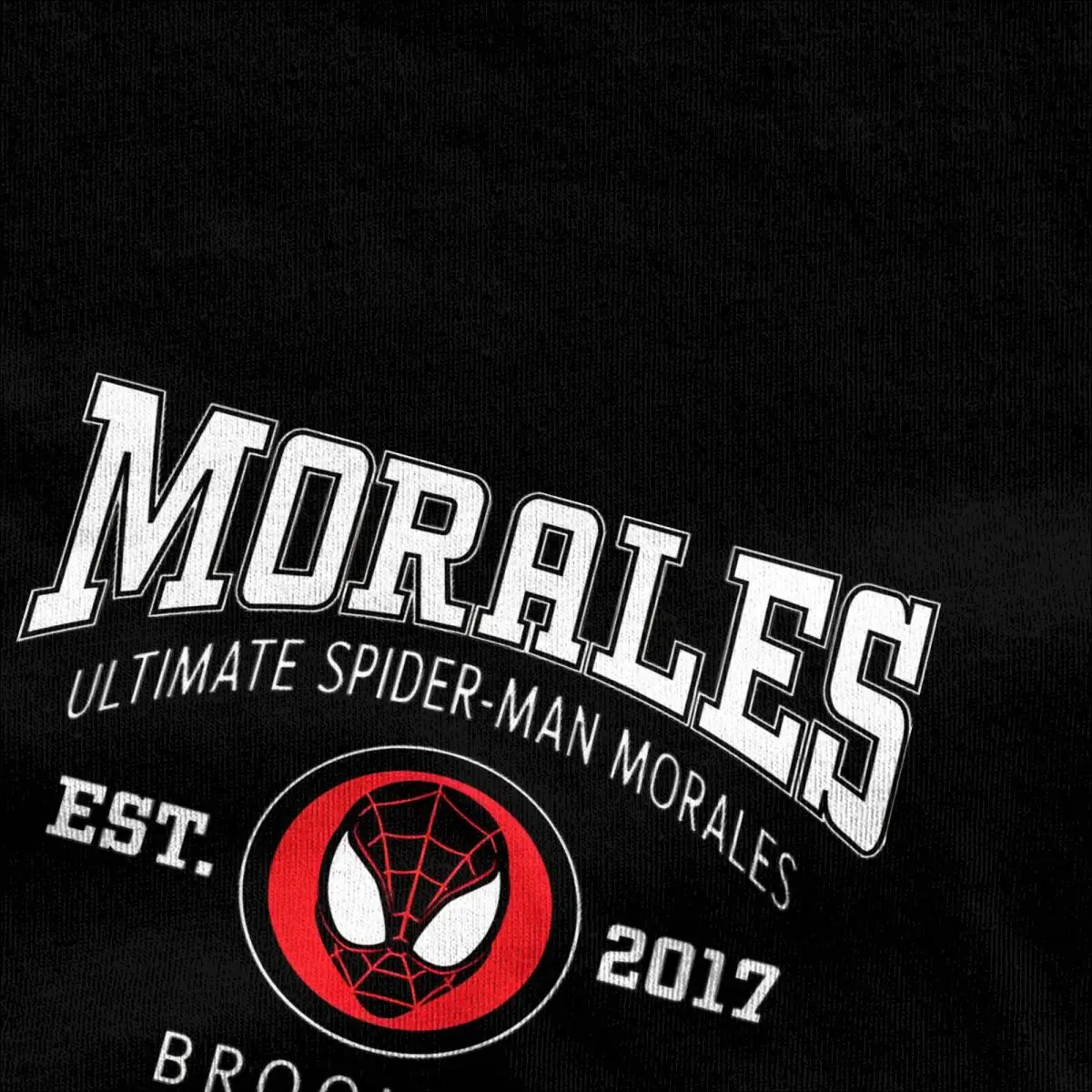 Men MORALES-Deadpool & Wolverine T-Shirts Cotton Tees Beach Y2K Fun Short-Sleeve T-Shirt O Neck Leisure Casual Tee Shirt