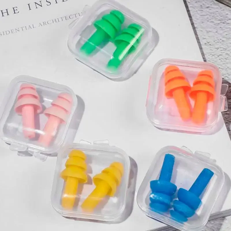 Soft Silicone Ear Plug Sound Insulation Ear Protection Earplug Anti Noise Snoring Sleep Plugs For Travel Noise Reduction 코골이방지기구