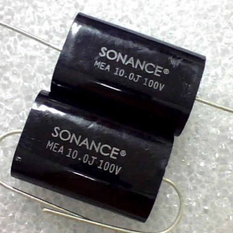 

2 шт. 10 мкФ 100 В 106 осевой пленочный конденсатор