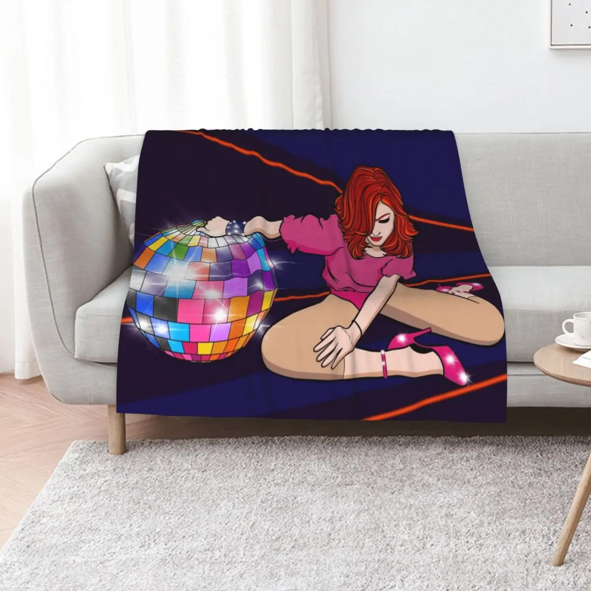 Madonna, Madonna Art, Madonna Confessions, Madonna Dance Floor, Pop Art, Throw Blanket Sofa Quilt Large Summer Blankets