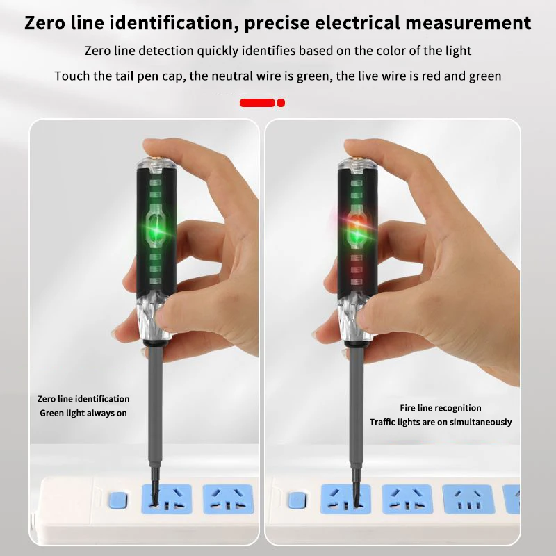 1-3 Set ANENG B05 Screwdriver Kit Word/cross Screwdrivers Indication Pen Meter Electric Pencil Electrician Tester Pen Tools