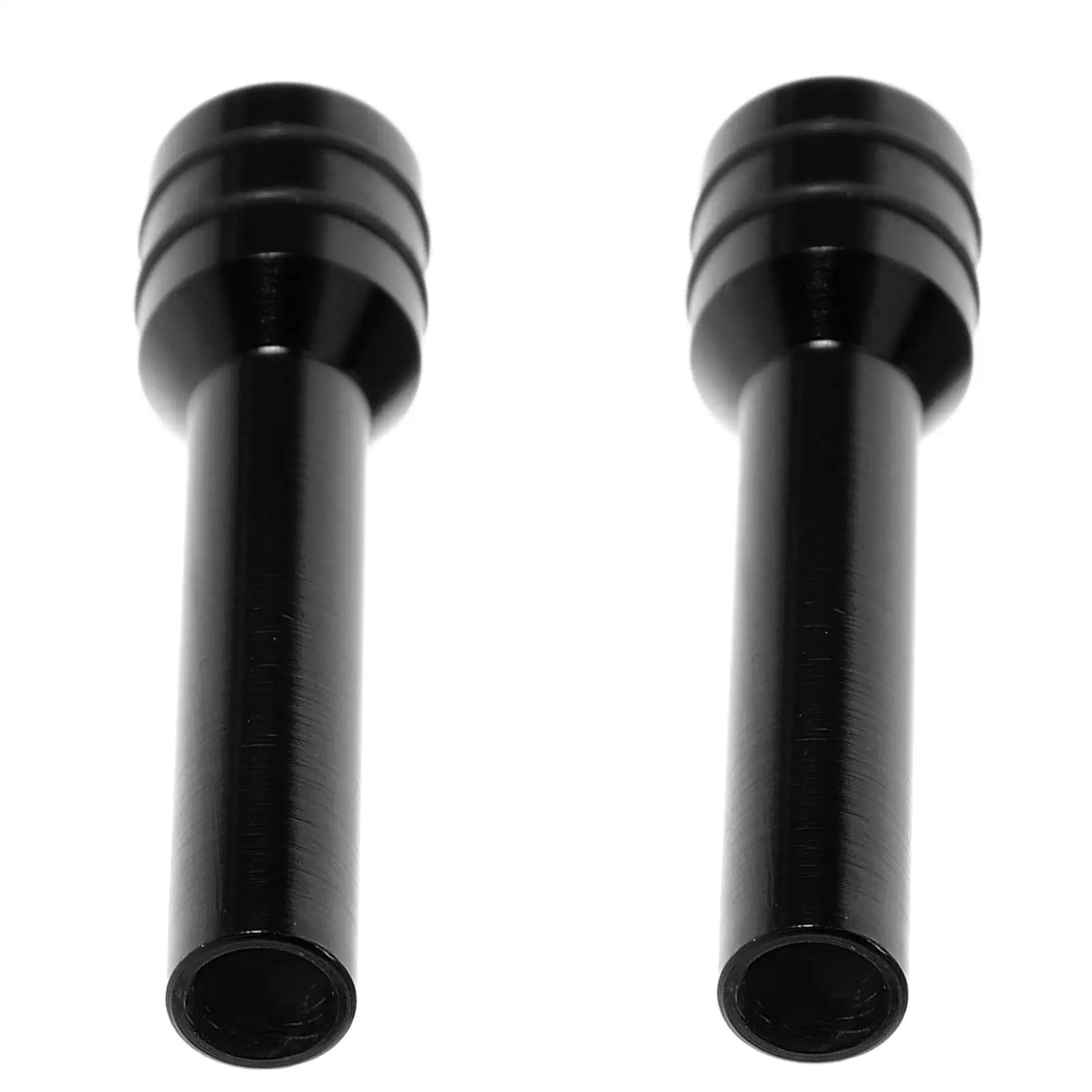 

2Pcs Car Door Lock Pull Pin Black Knob Panel Handle Auto Parts Accessories Interior Stylish Easy Installation