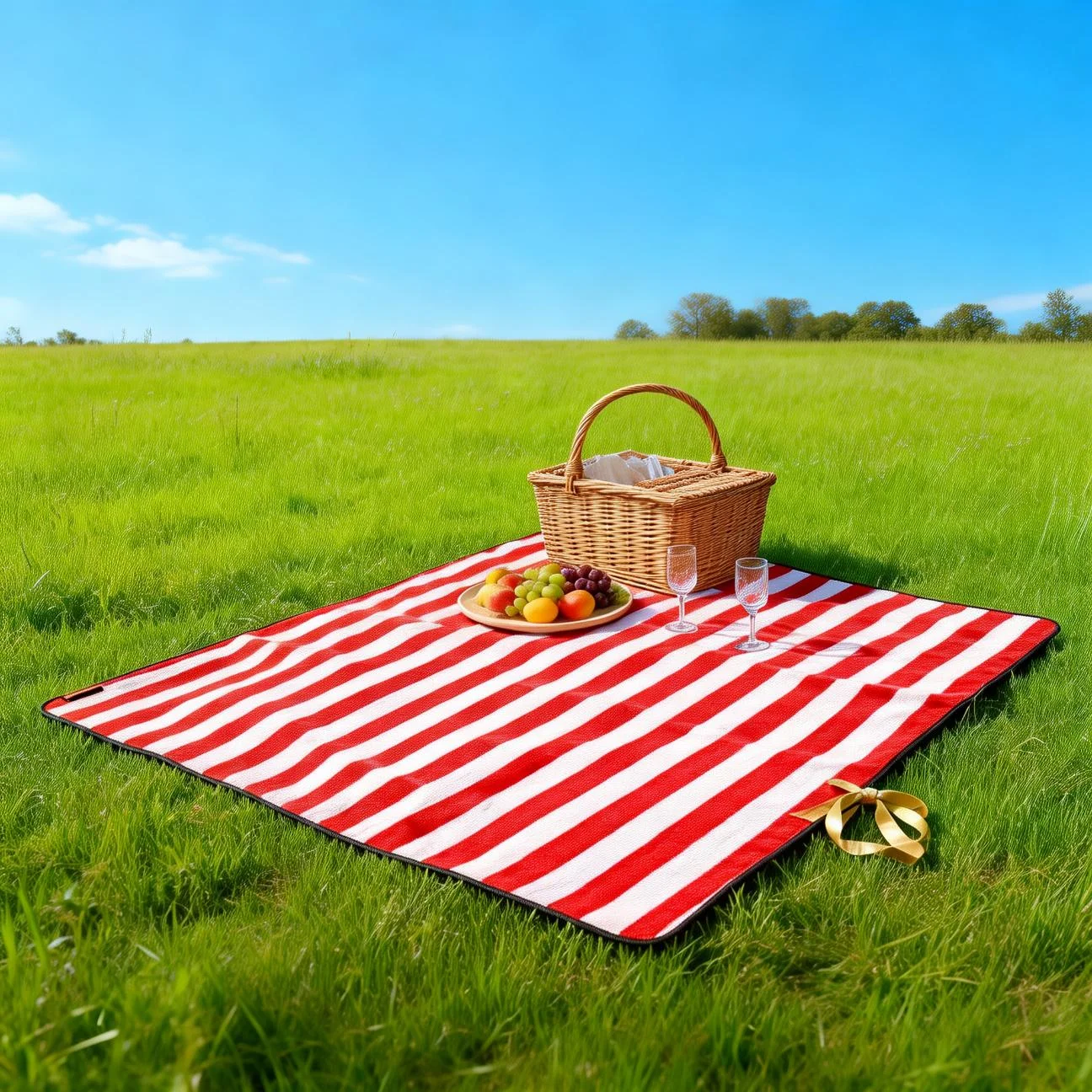 

Очень большой водонепроницаемый и песконепроницаемый складной коврик для пикника на открытом воздухе, портативный пляжный коврик для путешествий, парка и газона