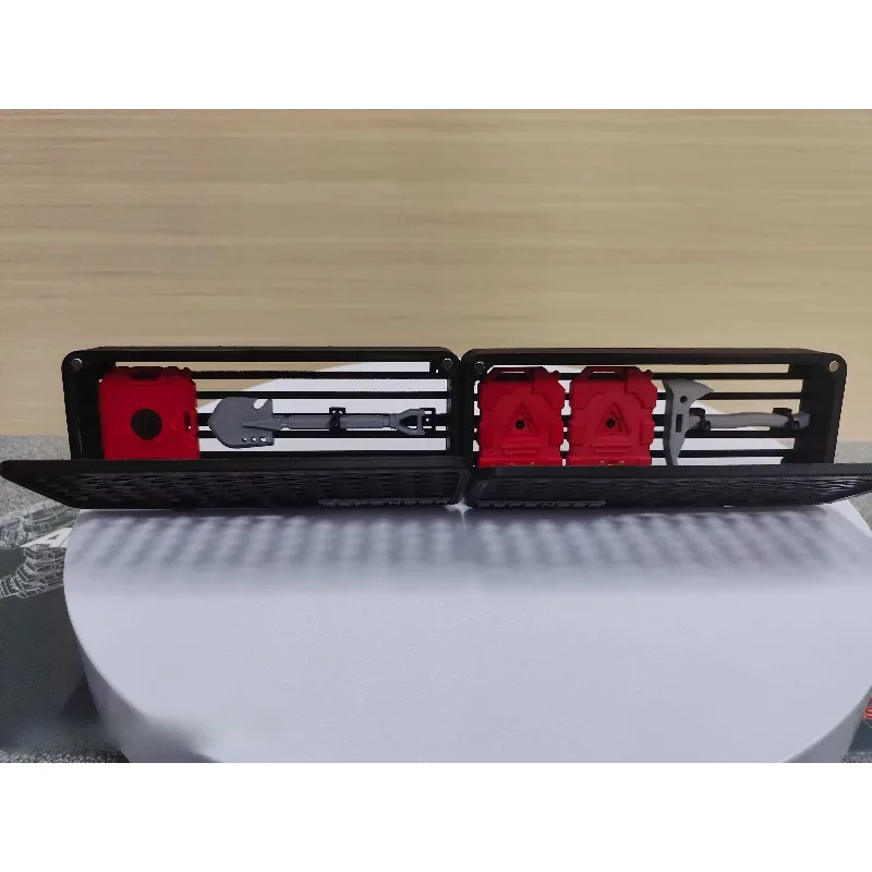

Upgrade Accessories for 1:8 MJX H8H RC Off-Roader / Decorative Upgrade Parts - High-Simulation Off-Road Gear Compartment