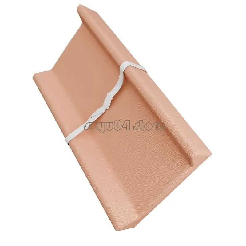 4X7D سجادة لتغيير الحفاضات قابلة لإعادة الاستخدام مقاومة للماء وسادة الحفاض المحمولة طفل مغير الحفاض استمتع بالاستخدام اليومي