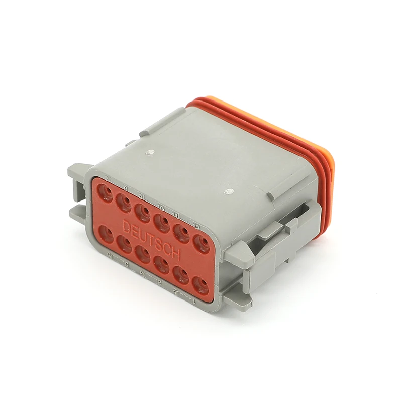 DT06-12S/DT06-12SA Deutsch wasserdichter Autostecker 12-Loch-Buchse Autoteile-Stecker Elektrokabel-Anschlüsse