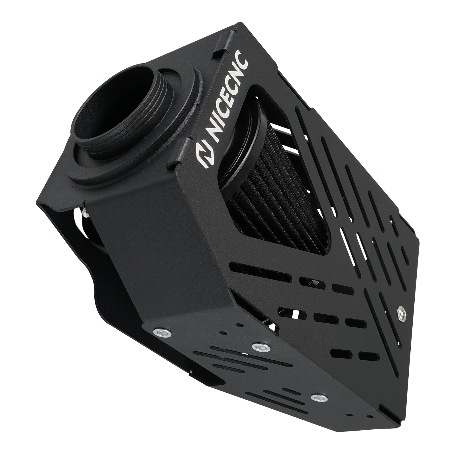 NICECNC Für Yamaha Raptor 700 700R 2006-2024 Ansaugsystem Filtersatz Luftfilterkasten mit großer Kapazität ATV Zubehör 1S3-14411-00-00 – Detail 10