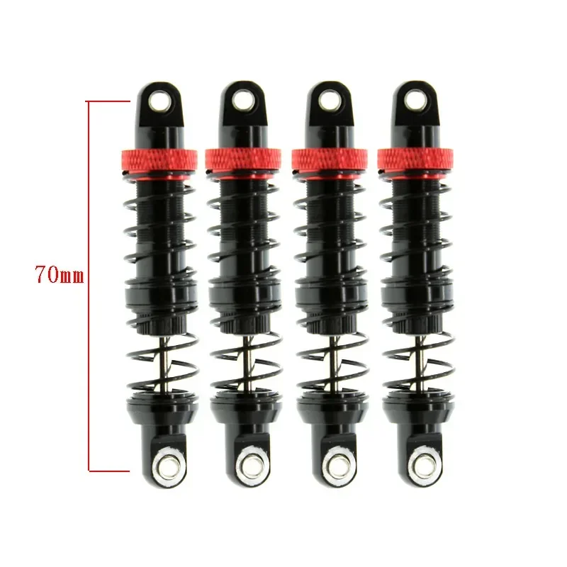 Metal Shock Absorber 70mm 80mm 90mm 100mm 110mm 120mm for 1/10 SCX10 Wraith RR10 TRX4 TRX6 ABSiMA Sherpa RC Crawler