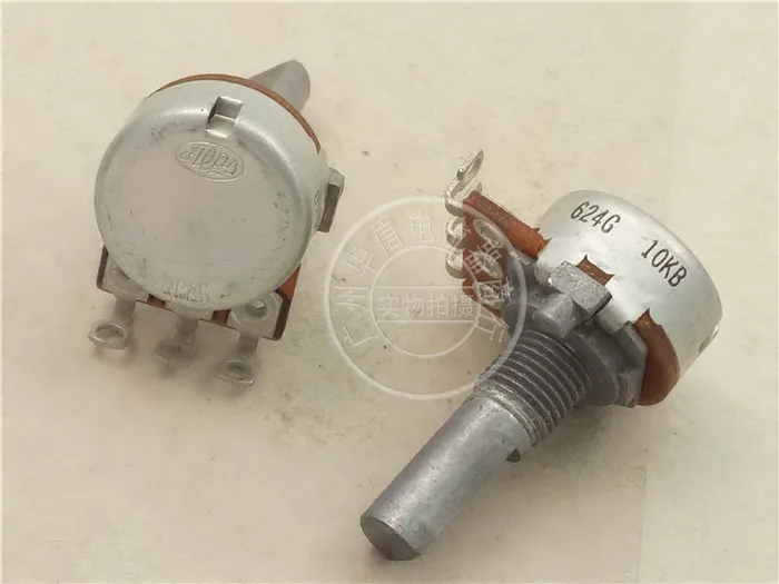 RK163110TZV Single Potentiometer B10K Hole Pin Handle 20mmf 10KB