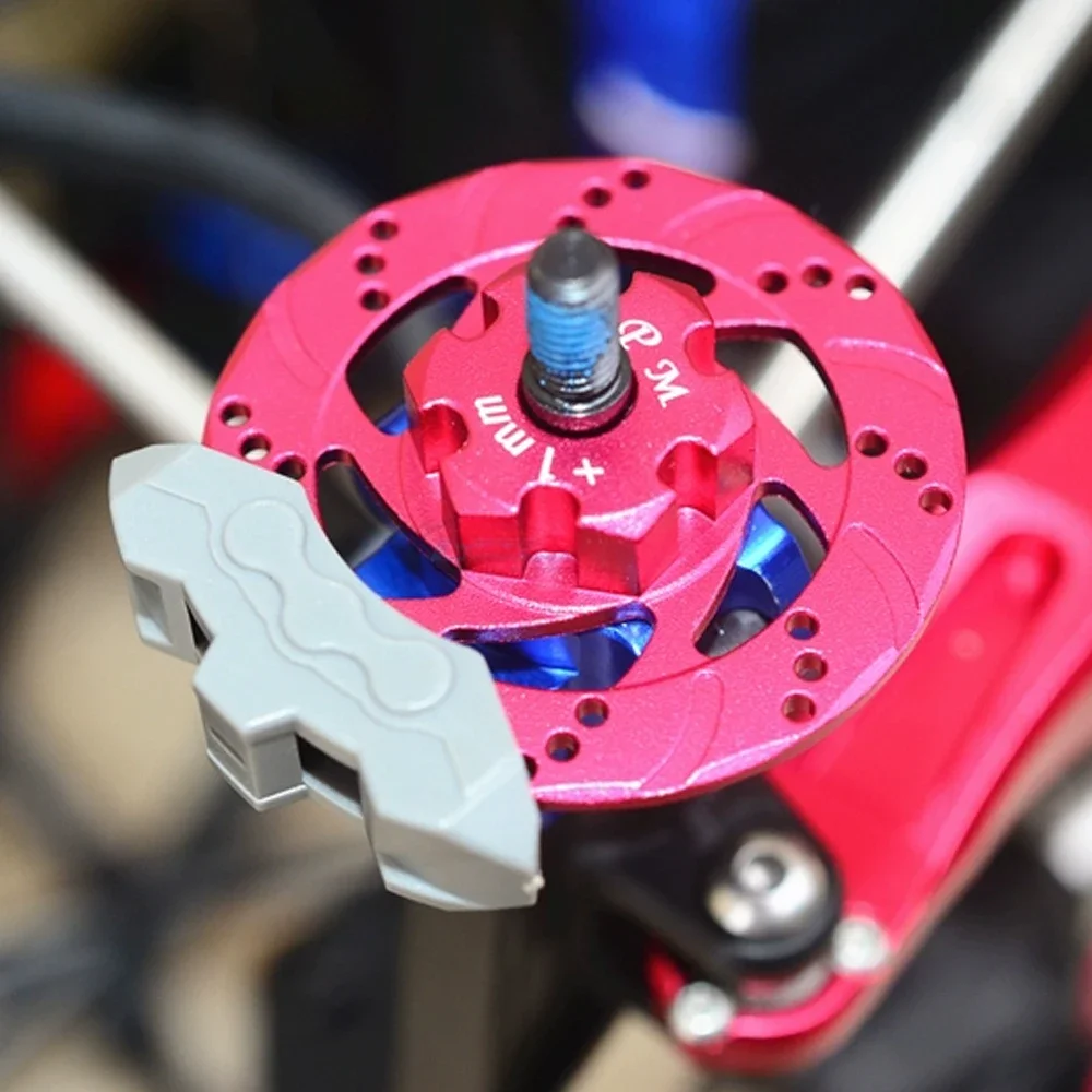 GPM for Traxxas 1/7 UDR Unlimited Desert Racer Race Truck 85076-4 85086-4 Metal Aluminum +1MM Wheel Hubs Brake Disc 8569 8568