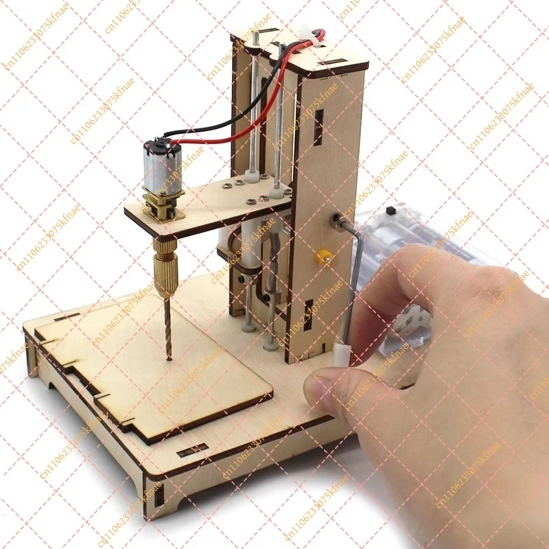 Mini Benchtop Drill Press | Precision PCB & Wood Board Drilling Machine for DIY Tech Projects