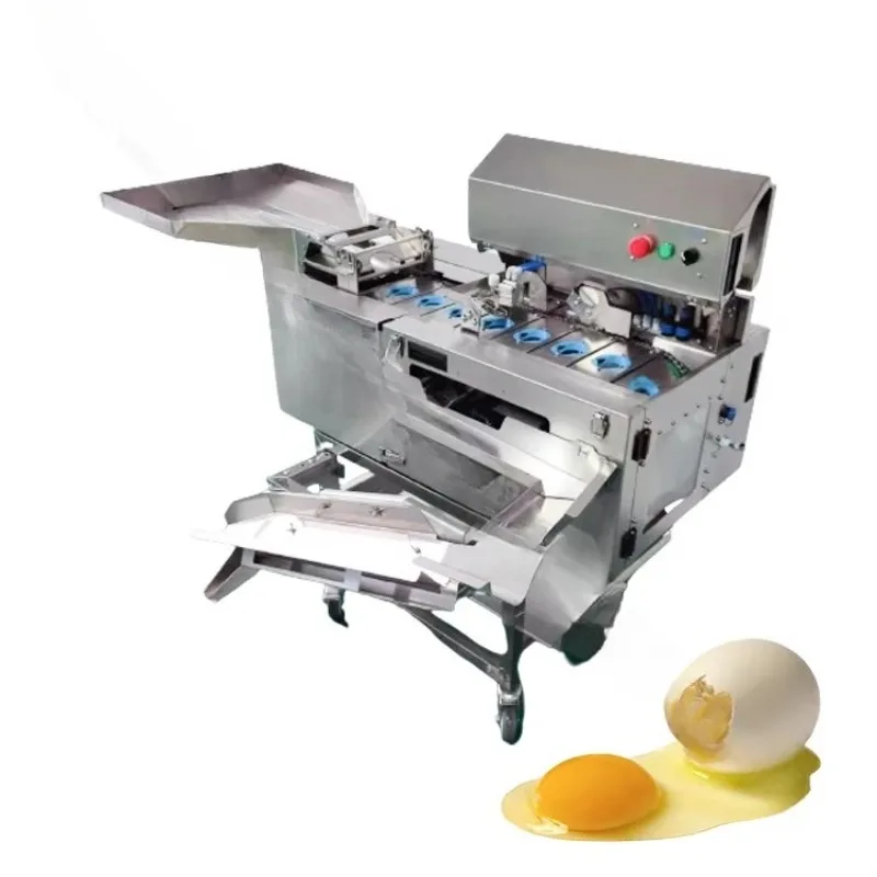 Customized Whole-sale Price Egg Separator Machine Four Rows Egg Break Machine