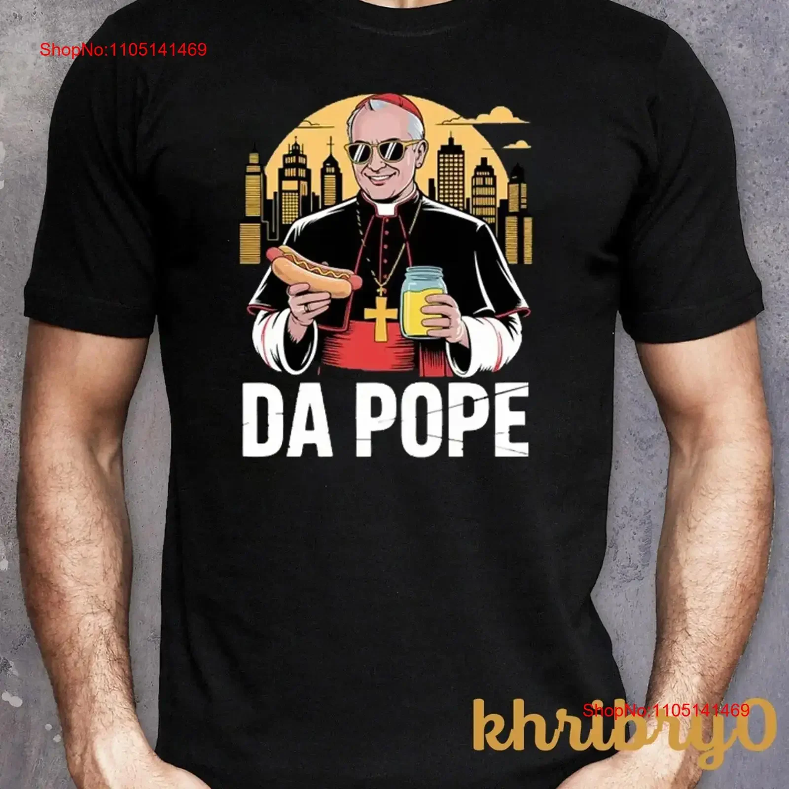 

Pope Leo XIV Da Funny T Shirt J52859 vintage Washed Versatile Soft Stylish graphic designer clothes Comfortable Stretched